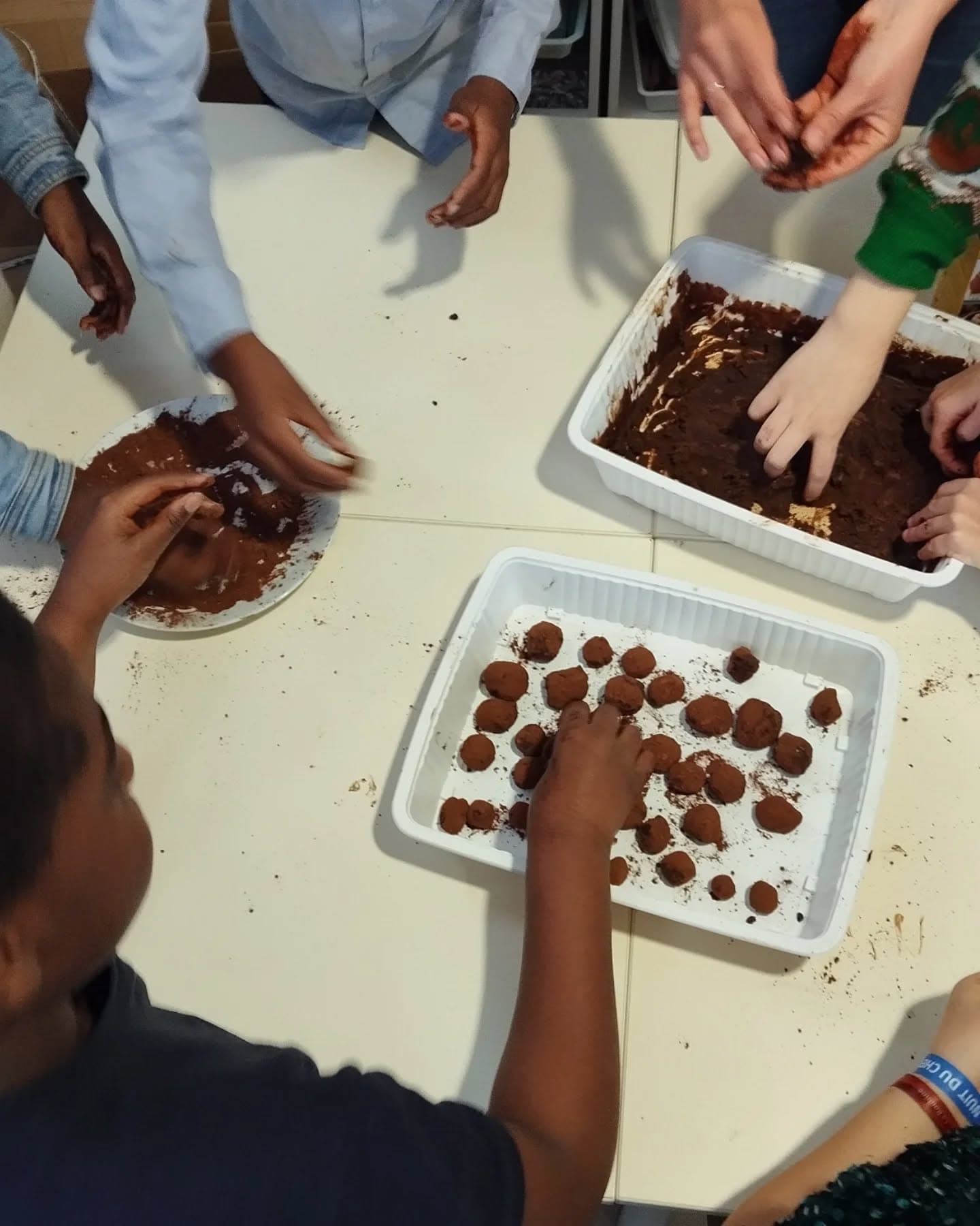 Pulls de Noël en classe