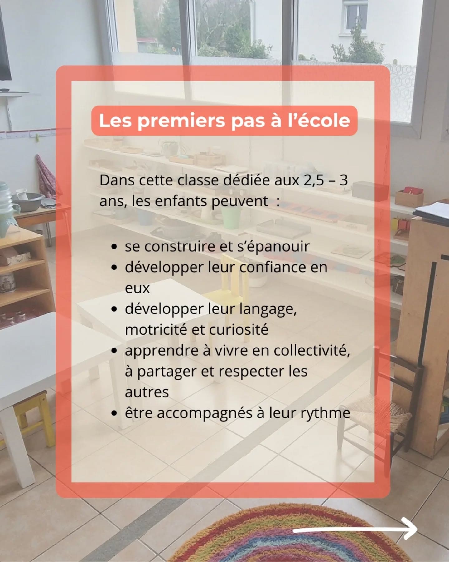 Découverte en petite section Montessori