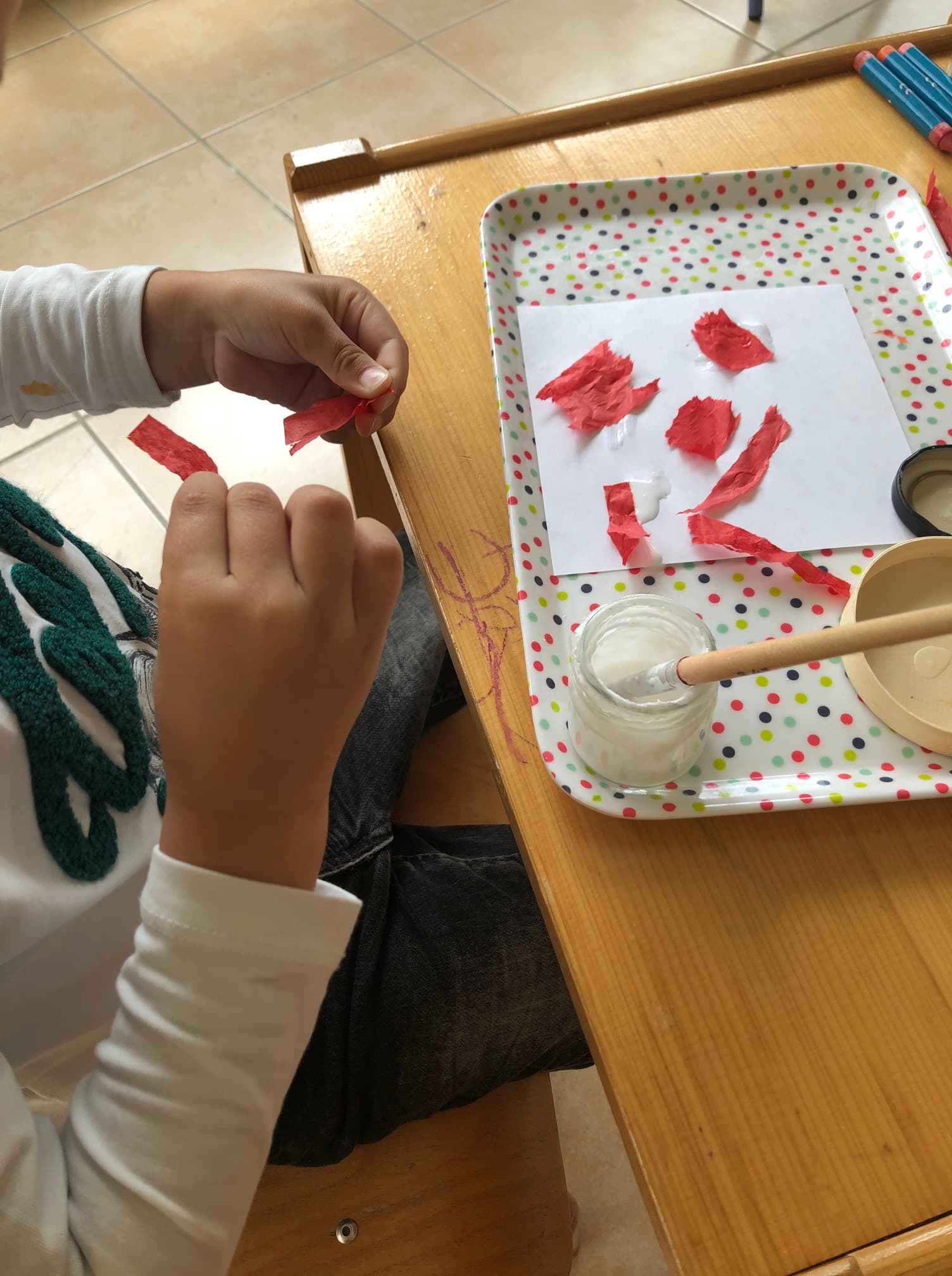 Scène de vie à l’école