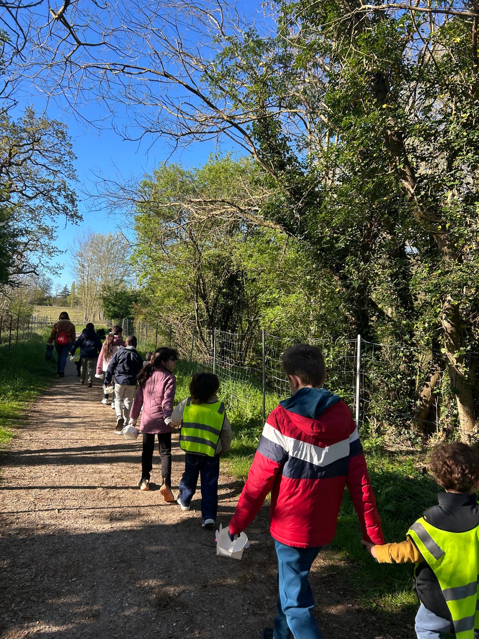 Chasse aux oeufs des Galopins dans la nature